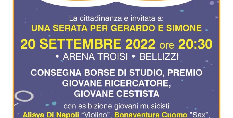 Una Serata per Gerardo & Simone  20 settembre 2022